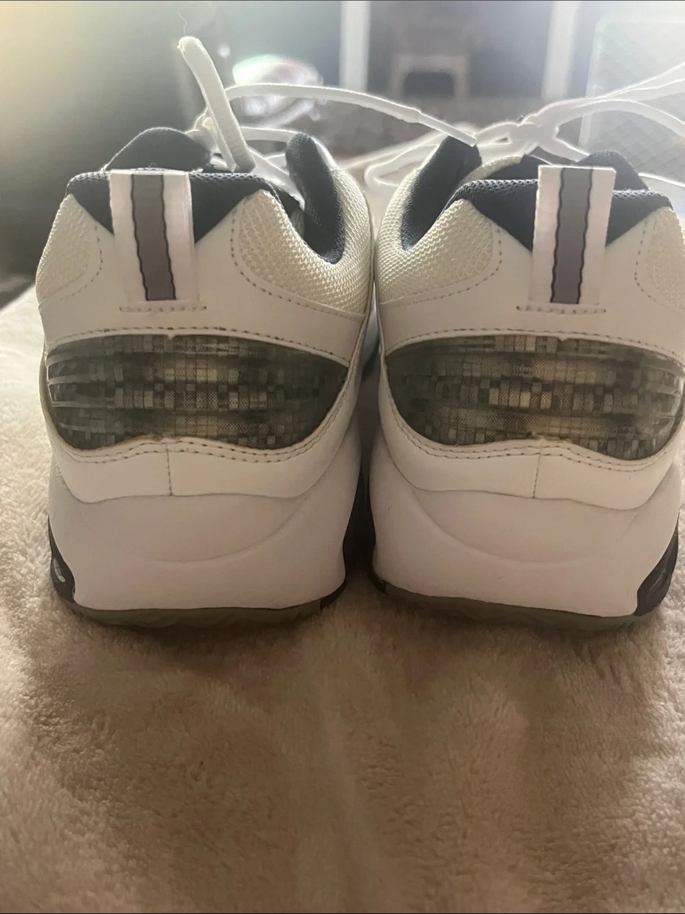 New Balance 806 Men's Tennis Shoes Size 12 Extra Wide 4E White - Unused